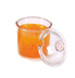 Thumbnail image #1 for Dripcut 8 oz Clear Polycarbonate Condiment Jar with Lid