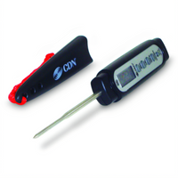 CDN Heavy Duty Thin Tip Digital Pocket Thermometer, -40°F to 450°F
