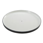 Thumbnail image #1 for American Metalcraft LFTTSPB16 Round Melamine Lift Plate, 15-7/8-Inch, White with Black Speckles Case of 8