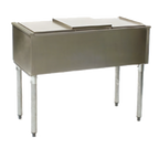 Thumbnail image #1 for Eagle Group 2200 Series B18ICPT Pass-Thru Underbar Ice Bin, 36"W x 18"D, 125 lb. Capacity, Stainless Steel, Sliding Cover