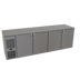 Thumbnail image #1 for Glastender C1FL92 Low Profile Front-Serviced Four-Section Back Bar Cooler, 92 Inch, Self-Contained Refrigeration