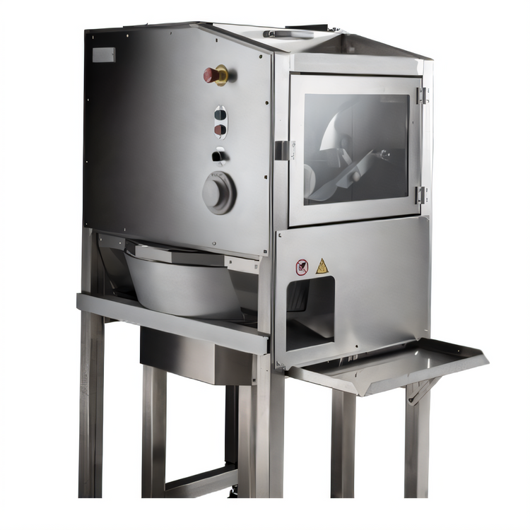 Product image #1 for BakeMax Automatic Floor Model Dough Divider/Rounder Combo with 44-Liter Hopper