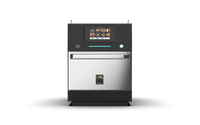 Prática Fit XL Silver Countertop Ventless High-Speed Oven with 16-Inch Chamber