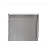 Omcan Backsplash for 13-Inch and 16-Inch Wok Ranges