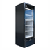 Thumbnail image #1 for Beverage-Air Marketeer MT23-1B One-Section Reach-In Refrigerated Glass Door Merchandiser, 19.2 Cu. Ft., Black