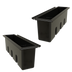 Thumbnail image #1 for Glastender 4-Bottle ABS Plastic Bottle Well Set for 24-Inch Deep Ice Bins