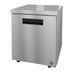 Thumbnail image #1 for Hoshizaki Steelheart 27-Inch Low Profile Single-Section Undercounter Freezer, Single Door, Self-Contained Rear-Mount, 115V