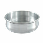 Thumbnail image #1 for Winco ALDP-48 48 Oz Stackable Aluminum Dough Retarding/Proofing Pan, 7-7/8" Diameter x 3" High Case of 24