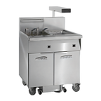 Thumbnail image #1 for Imperial (Middleby) IFSCB175ET Electric Floor Fryer, 75 lb Capacity, Built-In Filter and Dump Station