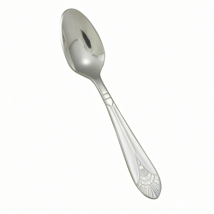 Product image #1 for Peacock 4-1/2 Inch Demitasse Spoon, 18/8 Stainless Steel, Extra Heavyweight, Mirror Finish