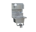 Thumbnail image #1 for Eagle Group HSA-10-FDPK Wall-Mounted Knee Pedal Hand Sink with Gooseneck Spout, Soap & Towel Dispensers, 304 Stainless Steel
