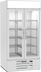 Thumbnail image #1 for Beverage Air MarketMax Two-Section Glass Door Reach-In Refrigerated Merchandiser, 35.08 Cu. Ft., White