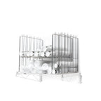 Thumbnail image #1 for Metro Chain Reaction CR2430OHC Overhead Wall-Mount Cup Storage Unit, 30-3/4 in W x 24-1/4 in D, Adjustable Dividers, 200 lb Capacity