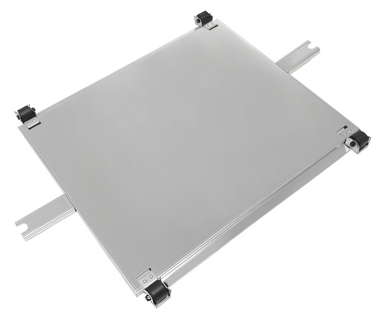 Product image #1 for Turbo Air Caster Base Assembly with 1.6-Inch Braked Casters, 40 x 27-5/8 Inch Base