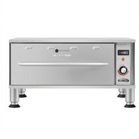 KoolMore Commercial Single-Drawer Warming Drawer, 27-3/4 Inch Wide, Stainless Steel, 120V
