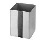 Thumbnail image #1 for Winco DDSG-102S Stainless Steel Square Sugar Packet Holder, 1-3/4 Inch Cup Case of 144