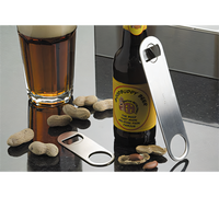 American Metalcraft Mini Flat Stainless Steel Bottle Opener, 4-1/4 Inch