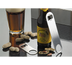 Thumbnail image #1 for American Metalcraft Mini Flat Stainless Steel Bottle Opener, 4-1/4 Inch