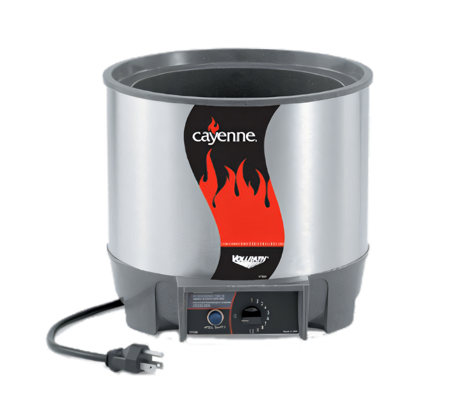 Product image #1 for Vollrath Cayenne® Round Heat 'N Serve 7-Quart Countertop Wet Rethermalizer