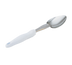 Thumbnail image #1 for Vollrath Ergo Grip Heavy Duty Solid Serving Spoon, 13-13/16 Inches, White Nylon Handle, 18/8 Stainless Steel