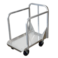 Stainless Steel Bun Pan Truck for 27 x 17.5 Inch Bun Pans