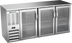 Thumbnail image #1 for Beverage-Air 72-Inch Three-Section Food-Rated Back Bar Refrigerator with Glass Doors