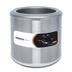 Thumbnail image #1 for Nemco 11 Quart Round Stainless Steel Wet Countertop Food Warmer, 220V