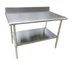 Thumbnail image #1 for Serv-Ware T3072CWP-16BS Stainless Steel Prep Tables