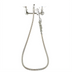 Thumbnail image #1 for T&S Brass Pot Filler Faucet Assembly with Quick Disconnect Hook Nozzle, Spray, and Flex Hose