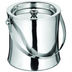 Thumbnail image #1 for Winco 60 oz Double-Wall Stainless Steel Ice Bucket with Handle and Cover
