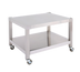 Thumbnail image #1 for Garland Heavy-Duty 24-Inch Counter Equipment Stand with Open Base, Shelf, and Front-Locking Casters