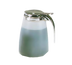Thumbnail image #1 for Dripcut® 48 oz Tabletop Syrup Dispenser with White Polyethylene Jar and Chrome Plated Top