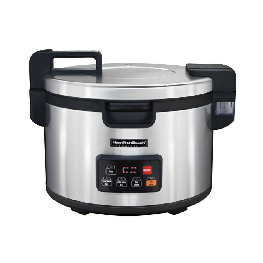 Product image #1 for Hamilton Beach Commercial 90-Cup Countertop Electric Rice Cooker/Warmer, 240V