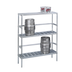 Thumbnail image #1 for Adjustable Aluminum Keg Storage Rack for 4 Half Barrels or 12 1/6 Barrels, 48 x 17 x 68 Inches