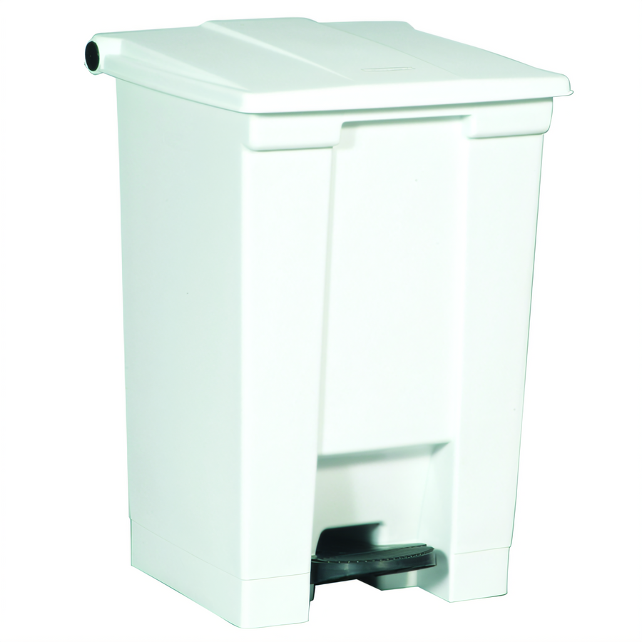 Product image #1 for Rubbermaid Commercial Step-On 12 Gallon Bathroom Trash Can, White