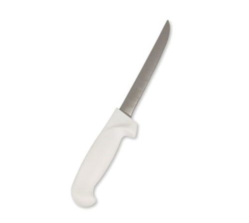 Product image #1 for Crestware 6-Inch High Carbon German Steel Boning Knife with White Polypropylene Handle