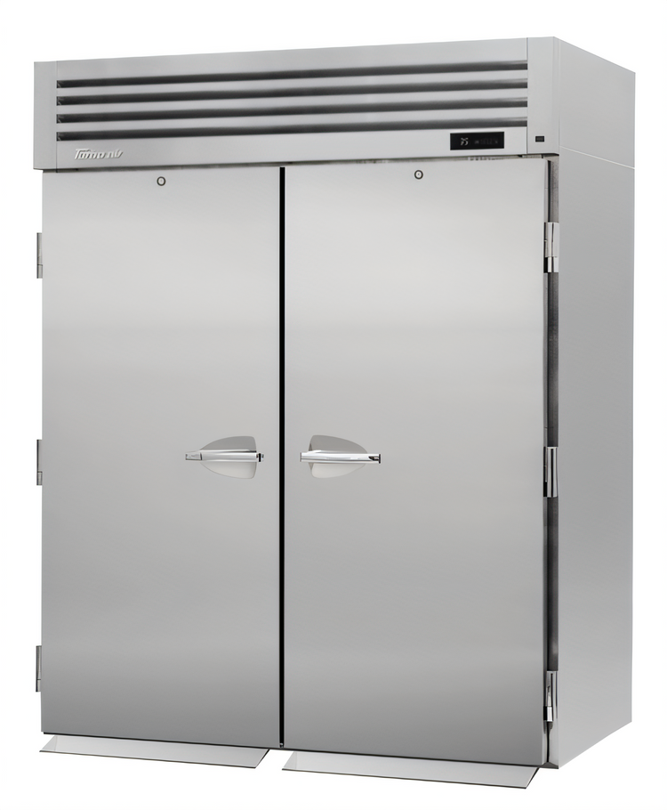 Product image #1 for Turbo Air PRO Series Two-Section Roll-In Reach-In Refrigerator with Solid Stainless Steel Doors
