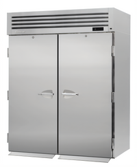 Turbo Air PRO Series Two-Section Roll-In Reach-In Refrigerator with Solid Stainless Steel Doors