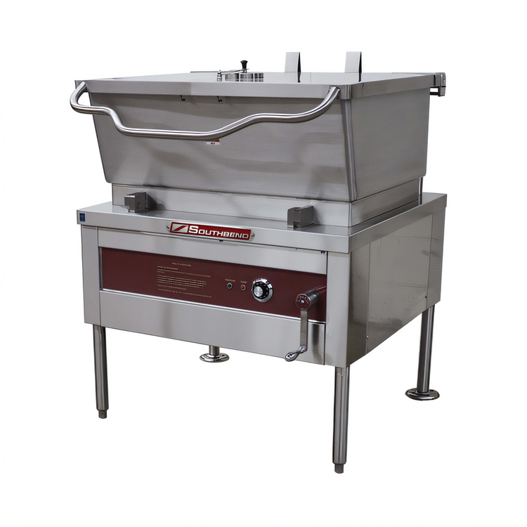 Product image #1 for Southbend Steam BGLM-40N Narrow 40-Gallon Gas Tilting Skillet with Manual Tilt