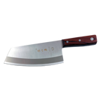 Thumbnail image #1 for Town Equipment Zhang Xiao Quan 47421 Small Rocking Chinese Chef's Knife, 7.5-Inch Forged Triple-Layer Stainless Steel Blade Case of 6