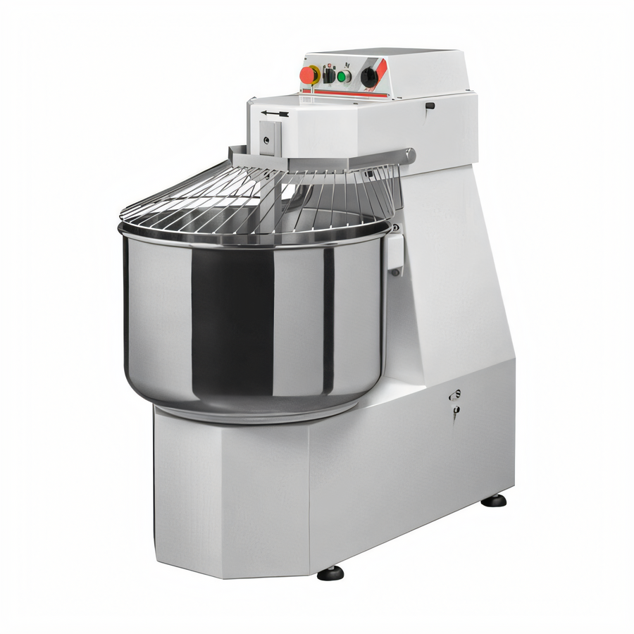 Product image #1 for Trento Avancini SP50 Heavy-Duty Spiral Dough Mixer, 110 lb Capacity, 2-Speed, 208V