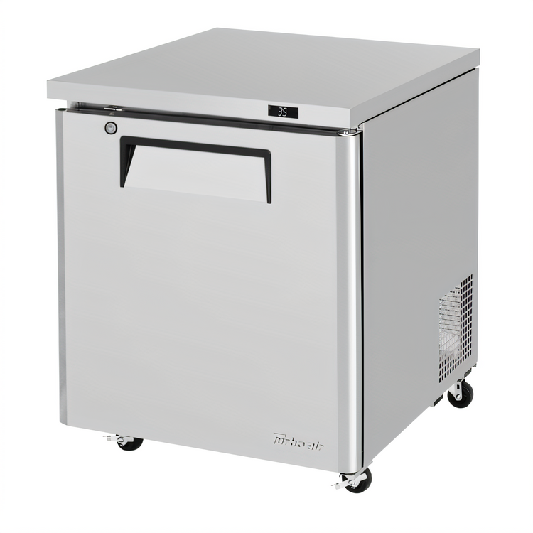 Product image #1 for Turbo Air M3 Series 1-Section Undercounter Low Boy Refrigerator, 6.18 Cu. Ft., 27.5-Inch Wide, Stainless Steel