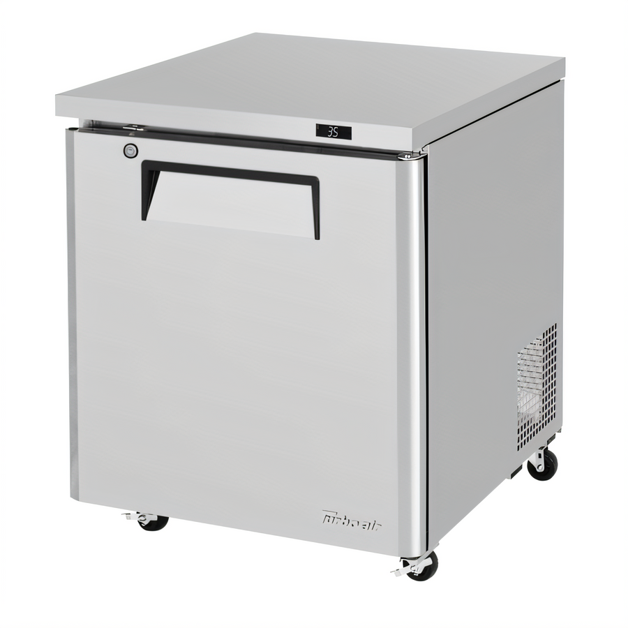 Product image #1 for Turbo Air M3 Series 1-Section Undercounter Low Boy Refrigerator, 6.18 Cu. Ft., 27.5-Inch Wide, Stainless Steel