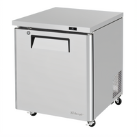 Turbo Air M3 Series 1-Section Undercounter Low Boy Refrigerator, 6.18 Cu. Ft., 27.5-Inch Wide, Stainless Steel