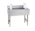 Thumbnail image #1 for Advance Tabco Underbar Basics 36-Inch Stainless Steel Cocktail Unit with 16-Inch Deep Ice Bin