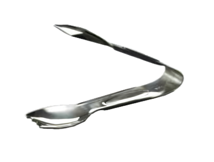 Product image #1 for Mirage 6-Inch 18/8 Stainless Steel Serving & Ice Tongs