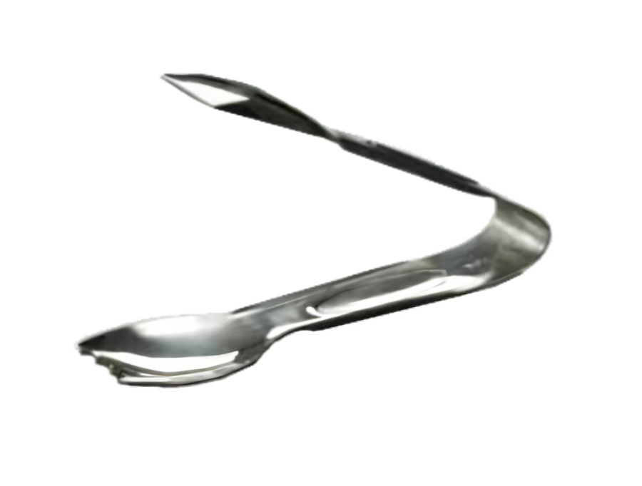 Product image #1 for Mirage 6-Inch 18/8 Stainless Steel Serving & Ice Tongs