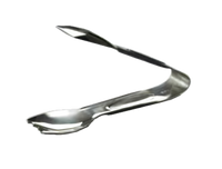 Mirage 6-Inch 18/8 Stainless Steel Serving & Ice Tongs