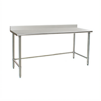 Eagle Group BlendPort® Budget Series Stainless Steel Work Table with 4-1/2-Inch Backsplash, 84
