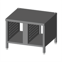Lainox Naboo Stainless Steel Floor Stand with Tray Runners, 1/1 GN